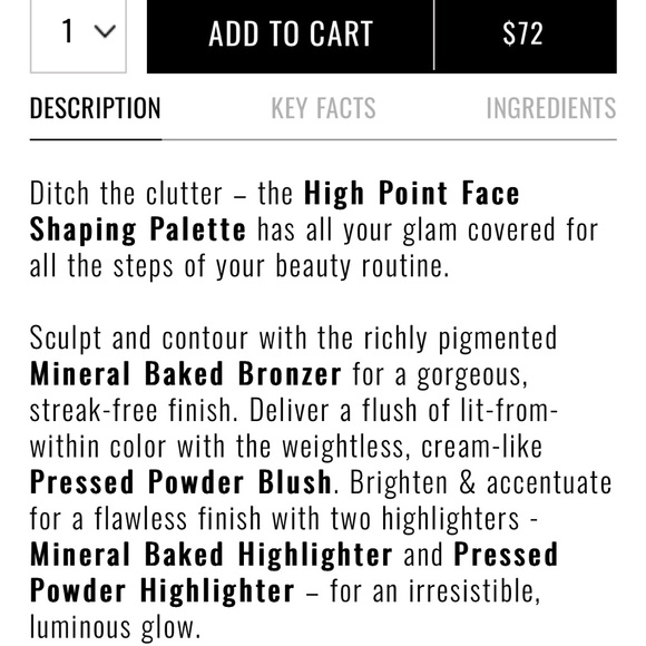 BNIB IL MAKIAGE HIGH POINT PALETTE - Picture 3 of 10
